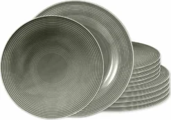 Seltmann Weiden Tafelservice Beat Grau Relief Modern -Küchenbedarf Geschäft 77ad538ad43aa0670d9c3d861b7ed5ca