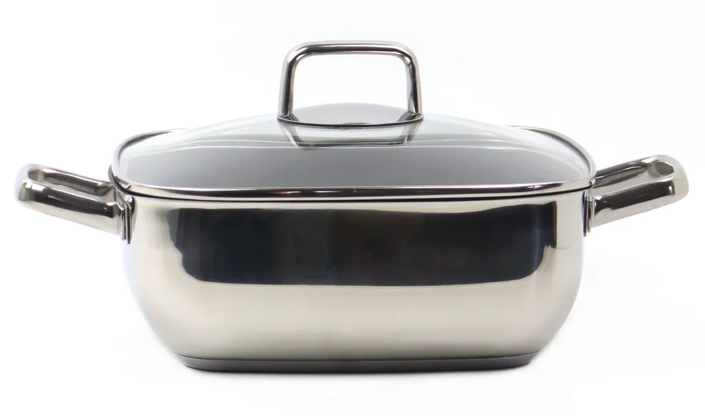 Küchenprofi Pfanne Hoch Pisa 28 Cm Bräter Schmortopf Edelstahl Antihaft 4 Küchenprofi Pfanne Hoch Pisa 28 Cm Bräter Schmortopf Edelstahl Antihaft – Bild 2