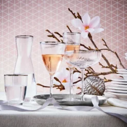 BUTLERS GOLDEN TWENTIES Karaffe Mit Goldrand Und Rillen 1l -Küchenbedarf Geschäft 79a03ec3e3da84ea0228e72602716894 1