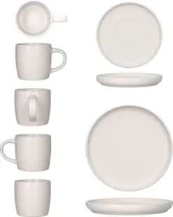 18tlg. Kaffeeservice Lea 6 Personen Kuchenteller Kaffee-Tasse Weiß Steingut 10 18tlg. Kaffeeservice Lea 6 Personen Kuchenteller Kaffee-Tasse Weiß Steingut -Küchenbedarf Geschäft 79b47fa40195e91858b2bc8598d1f063