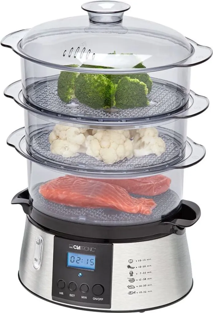 Clatronic Dampfgarer 800 W DG 3547 3 Clatronic Dampfgarer 800 W DG 3547