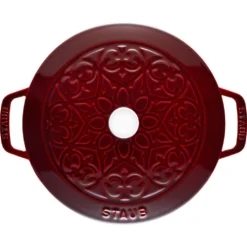 STAUB Cocotte Cocotte Lily 24 Cm Granate 8 STAUB Cocotte Cocotte Lily 24 Cm Granate -Küchenbedarf Geschäft 7d4e5d5c4ed75a774f785b66cb26ed5e