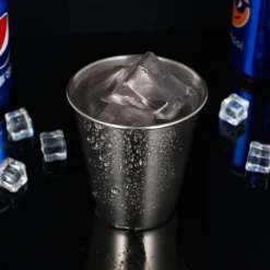 12 Stück Schnapsbecher 70ml Edelstahl Schnapsglas Edelstahlbecher Pinnchen Shot Gläser Becher -Küchenbedarf Geschäft 7d8be92eba57e0c9e4fd5e0f98f669d0