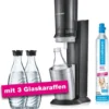 SodaStream Crystal 2.0 Vorteilspack Wassersprudler, Titan, Mit 3 Karaffen -Küchenbedarf Geschäft 82cf1cf2a2b5ded8c3eeed8c0b6115c6