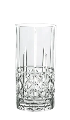 Nachtmann 0097784-0 Longdrinkbecher 'Highland' Kristallglas, 375 Ml, H: 15,1 Cm, ø 7,7 Cm, Transparent, 4-teilig (1 Set) -Küchenbedarf Geschäft 8780ce0fee69a97ea3bfa3a1673a5082