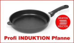 AMT Gastroguss I-528 Bratpfanne, 28 Cm Max. Durchmesser, Gusseisen/Gussaluminium, Induktionsherd-geeignet, Antihaftbeschichtung -Küchenbedarf Geschäft 88f07b7c13e090dc01d109120bd856f9
