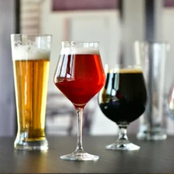 KROSNO Brewery Biergläser Bierkenner Set, 6er-Set, 420ml, 500 Ml -Küchenbedarf Geschäft 89b2af74d277711cb4afb155378d1725