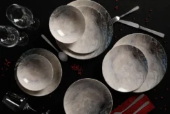 Hermia Concept, Erika,(24 Stücke), Abendessen , Mehrfarbig, 100% Porzellan 18 Hermia Concept, Erika,(24 Stücke), Abendessen , Mehrfarbig, 100% Porzellan -Küchenbedarf Geschäft 8b6770452adcf88701a73a9834c914a7