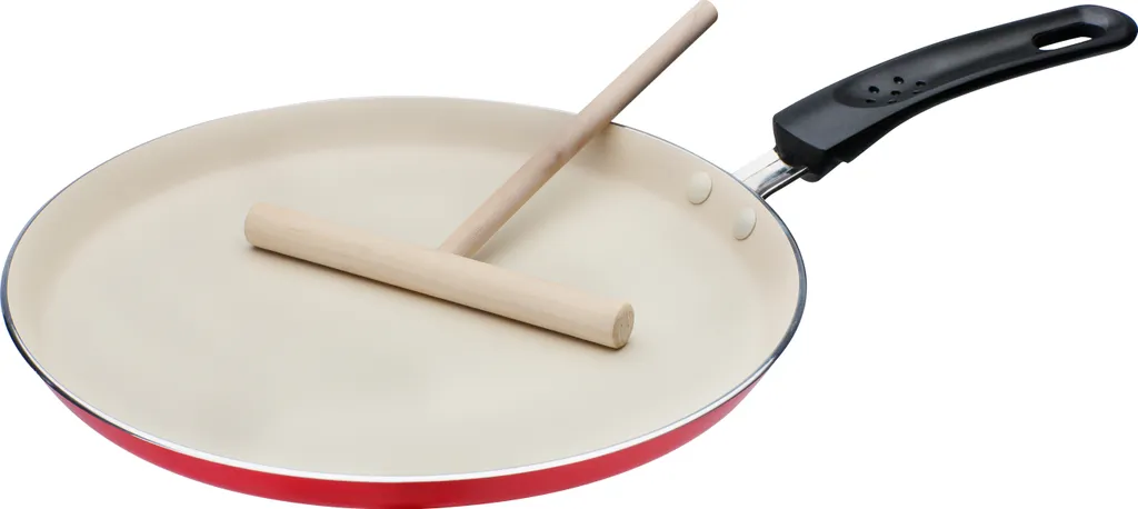 Crepe-Pfanne Rot-creme 26cm 3 Crepe-Pfanne Rot-creme 26cm
