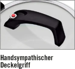 Energiespartopf Gourmet Nero 24cm, 6 Ltr. -Küchenbedarf Geschäft 8c56cf7441b37c45d94df1f0f0eee334