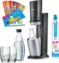 Sodastream Sodagerät Crystal 2.0 Superpack -Küchenbedarf Geschäft 8cf87a7e25c794d11025e24c5e3ce81a