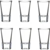 SCHLOSSEREI BAYERWALD Schnapsgläser Set 6 Stück Je 28 Ml - Shotgläser Wodka Schnaps Tequila Grappa - Transparent 7 Cm Höhe -Küchenbedarf Geschäft 91a1cf241c3b08c230522f43cb3c8273