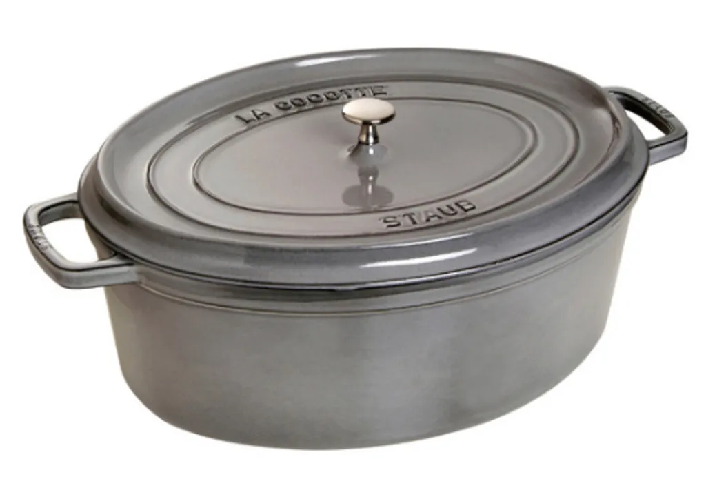 Staub Cocotte Oval Graphitgrau 33cm 40509-324-0 5 Staub Cocotte Oval Graphitgrau 33cm 40509-324-0 – Bild 3