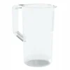 Wessper Basic Wasserfilterkanne 2.5 L, Wasserkaraffe Aus Hochwertigem Kunststoff | Geeignet Für Kalte Getränke Wasser, Saft, Tee, Limonade - Transparent -Küchenbedarf Geschäft 95054bf99663870c699ada5908243e0f