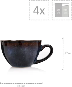 Sänger Kaffeeservice Set Tokio 12 Teilig -Küchenbedarf Geschäft 951eb1ed0b9a8d55296bc6cde7a29bc2
