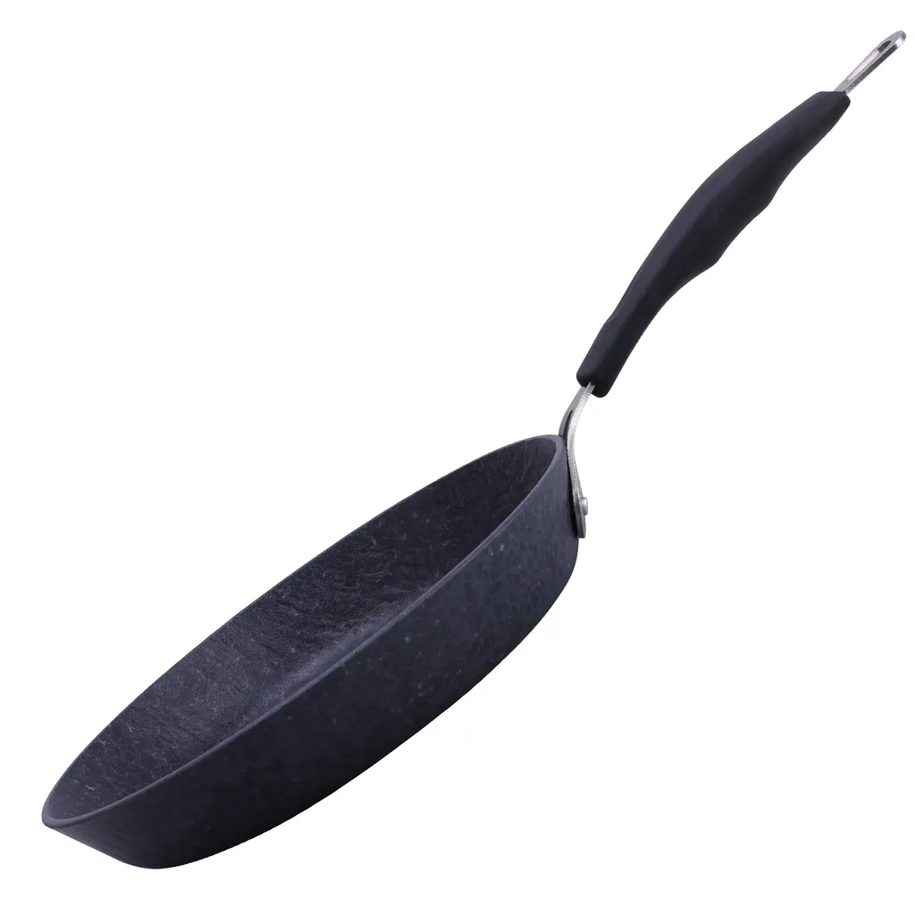 AMERCOOK Rockstone Bratpfanne 20 Cm - Universal-Pfanne Mit Aluminiumkern Bratpfanne - Für Alle Herdarten Zum Braten, Kochen Und Schmoren Induktionsgeeignet Bratpfanne Antihaft-beschichtet 4 AMERCOOK Rockstone Bratpfanne 20 Cm - Universal-Pfanne Mit Aluminiumkern Bratpfanne - Für Alle Herdarten Zum Braten, Kochen Und Schmoren Induktionsgeeignet Bratpfanne Antihaft-beschichtet – Bild 2