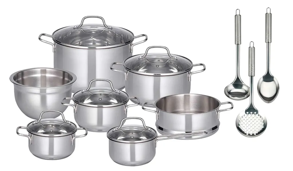 Topfset - Edelstahl 3 Topfset - Edelstahl