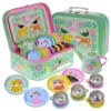 Kinderspiel Zinn Teeservice & Tragetasche, 15-teilig - Safari Design -Küchenbedarf Geschäft 9951f6174b2a7d8b682ec040084ed0aa