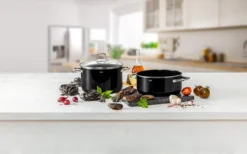 Silit Elegance Line Stielkasserolle 16 Cm, Ohne Deckel, Schmortopf 1,3l, Induktion Kochtopf Klein, Silargan Funktionskeramik -Küchenbedarf Geschäft 9a26a9ddc7d6fb21c9fa86ebc2b671c2