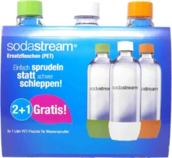 SodaStream PET Ersatzflaschen 2+1 -Küchenbedarf Geschäft 9a6608d7393655373443f3729d67d09a