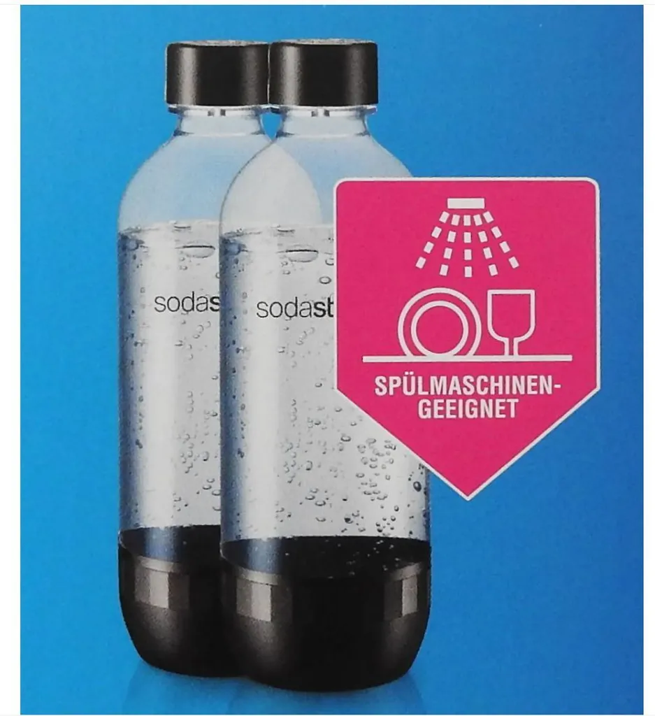 Doppelpack! SodaStream Quadro Pack, Durchsichtig, 4 X 1L Tritan-Flasche - Spülmaschinengeeignet! (BPA Frei) 3 Doppelpack! SodaStream Quadro Pack, Durchsichtig, 4 X 1L Tritan-Flasche - Spülmaschinengeeignet! (BPA Frei)