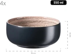 Mäser 931743 Kombiservice Spicy Market Für 4 Personen, Steingut, Rosa (1 Set, 16-teilig) -Küchenbedarf Geschäft 9cf126486f4405a2039456fac4a18b8a