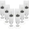 Jever Bierglas Bierpokal Glas Gläser-Set - 6x Pilstulpen 0,3l Geeicht -Küchenbedarf Geschäft 9f0d9fbb1a0b74e437cd819931d3be60