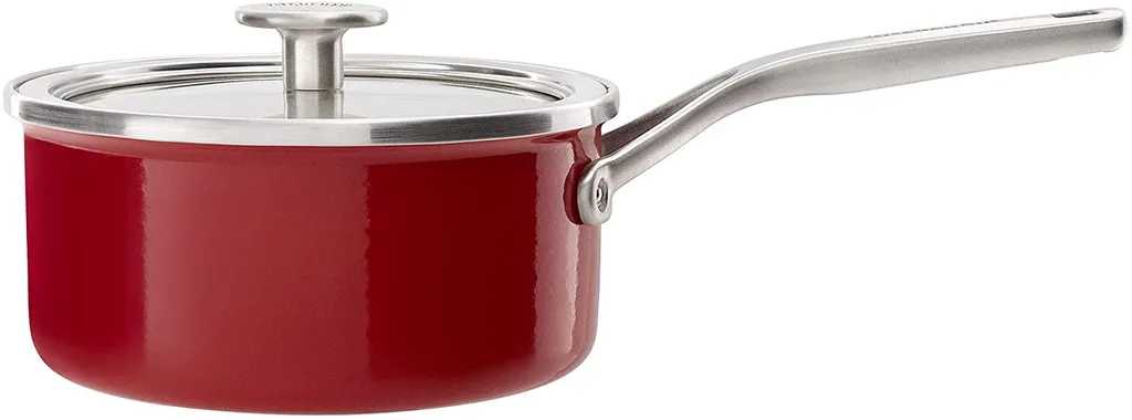 KitchenAid Topfset Steel Core Enamel Empire Rot 10-teilig 5 KitchenAid Topfset Steel Core Enamel Empire Rot 10-teilig – Bild 3