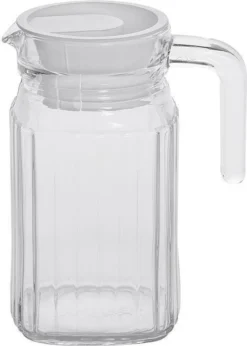 Esmeyer Arcoroc Glaskrug "Quadro" Mit Deckel 0,5 Liter -Küchenbedarf Geschäft a391c74a02d54a258893657124937b16