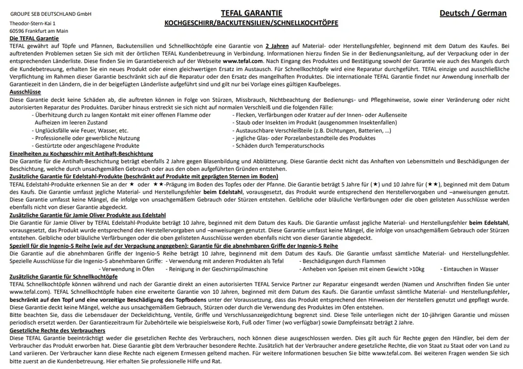 Tefal C55654 PROGRADE Topfset Pfannenset Induktion 8 TLG, UVP 299€, Für Alle Herdarten, Antihaft Pfannen 26 Cm + 30 Cm, Topf 24cm, Stieltopf 20 Cm + 18 Cm, Spülmaschinenfest 9 Tefal C55654 PROGRADE Topfset Pfannenset Induktion 8 TLG, UVP 299€, Für Alle Herdarten, Antihaft Pfannen 26 Cm + 30 Cm, Topf 24cm, Stieltopf 20 Cm + 18 Cm, Spülmaschinenfest – Bild 7