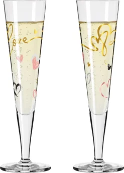 Goldnacht Champagnerglas-Set F23 Von Carolin Oliveira -Küchenbedarf Geschäft a73582f3da1ba6cfaf054a1f1e183a88
