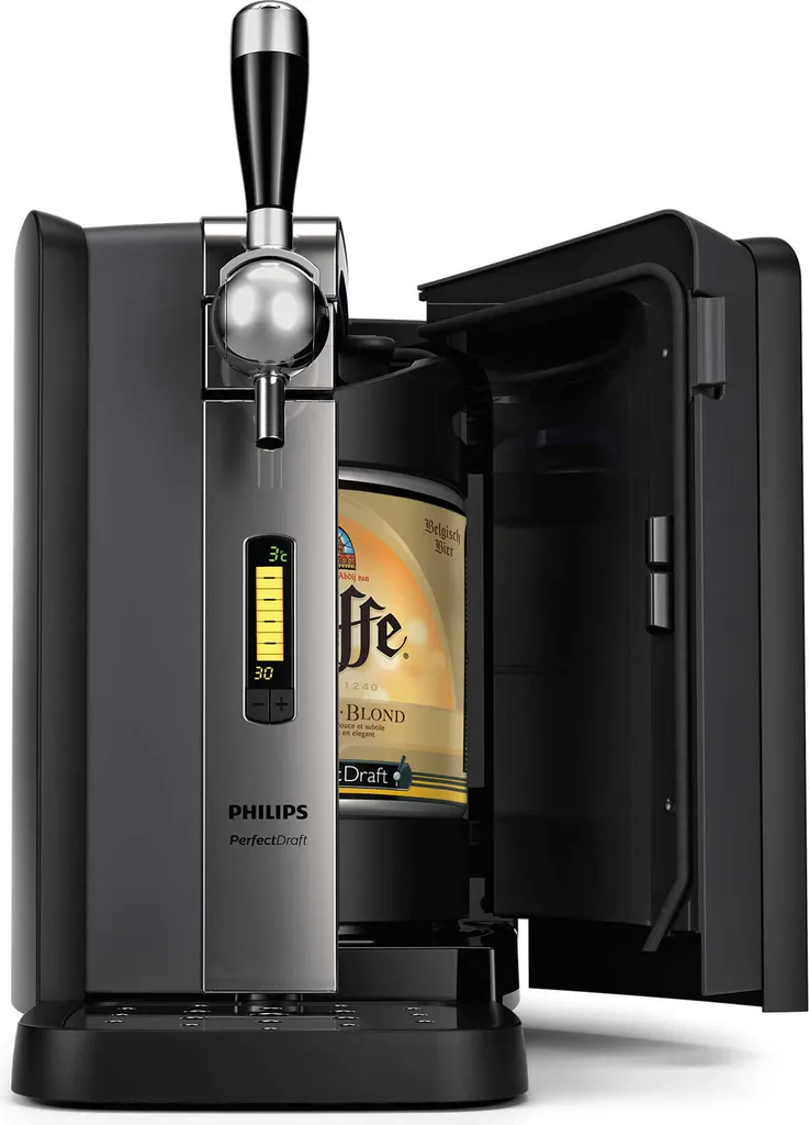 Philips PerfectDraft Bierzapfanlage, Beer Draft System Für 6 L Fässer Mit LCD Display, 70W (HD3720/25) 4 Philips PerfectDraft Bierzapfanlage, Beer Draft System Für 6 L Fässer Mit LCD Display, 70W (HD3720/25) – Bild 2