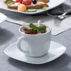 Malacasa Serie Julia, Tafelservice 60-teilig Kombiservice Porzellan Geschirrset Mit Kaffeetassen, Unterteller, Kuchenteller, Suppenteller Und Flachteller, Kaffeeservice Für 12 Personen -Küchenbedarf Geschäft a94571f74ef3cdca337441b2cb5246a9