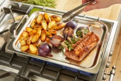 Demeyere Teppanyaki 40850-956-0 Bratpfanne, Edelstahl, Induktionsherd-geeignet -Küchenbedarf Geschäft a96694bdb43cbeca34f92cd5b7b5cba4