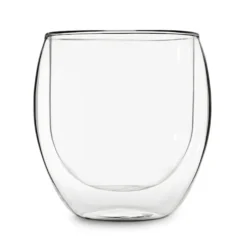 DUOS 4X 410ml Jumbo Doppelwandige Thermo-Gläser + 4X Edelstahl-LÖFFEL, Für Latte Macchiato, Cocktails, Vorspeisen By Feelino -Küchenbedarf Geschäft aad9b1338993117bf501e9fb91edf67e