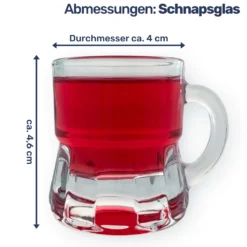 Schnapsglas Schnapsgläser Schnaps Stamper Kurze Glas Mit Henkel 2cl 12,24,48 Stk, Menge:48 -Küchenbedarf Geschäft ab85d70d00c131c8656b4c713c67efff