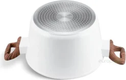 Weiße Keramik-Marmortöpfe Mit Bratpfanne Und Wok Set 15-teiliges -Küchenbedarf Geschäft abf6d2690058db5c84301f8f4bc5f8a6