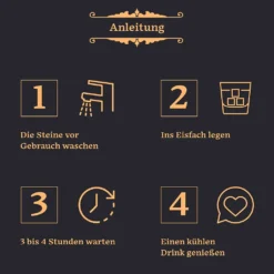 GOURMEO 9 Whisky Steine Im Set In Der Holzbox Aus Natürlichem Basalt -Küchenbedarf Geschäft ad9dd181d07b3ef0128fad24830aa4f6