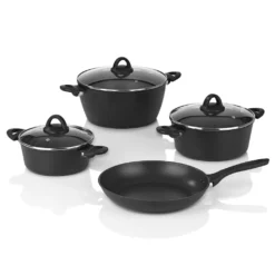 Bratoni Aluminium-Kochtopf Schwarz Mit Glasdeckel - Geschmiedet - 24 Cm Kochtopf Topf Glasdeckel Töpfe Suppentopf Deckel 24cm Geschmiedet Universaltopf 16 Bratoni Aluminium-Kochtopf Schwarz Mit Glasdeckel - Geschmiedet - 24 Cm Kochtopf Topf Glasdeckel Töpfe Suppentopf Deckel 24cm Geschmiedet Universaltopf -Küchenbedarf Geschäft addf8a7a1fa278a7c956e04e84ee62ac