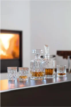Nachtmann Noblesse Whiskybecher Set, 8er Set, Whiskyglas, Tumbler, Kristallglas, H 9.8 Cm -Küchenbedarf Geschäft b02eb6d9c416eff4ebde2dfadef75836