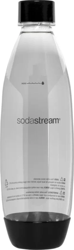 Sodastream Wassersprudler EASY Incl. PET-Flasche 1 L Und 1 Co²-Kohlensäurezylinder, Schwarz -Küchenbedarf Geschäft b1d3a4ae357e5b9f7846892a778e5848