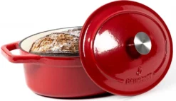 Daumonet Gusseisen-Bräter - Oval Ø 29 Cm - Kirschrot -Küchenbedarf Geschäft b27c4cc60634754760ec8d66dbb31e13