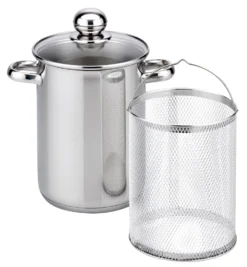 GSW Spargel- Und Spaghettitopf 16 Cm Mit Glasdeckel, 643160, Edelstahl Rostfrei, Ca. 4,2 L -Küchenbedarf Geschäft b2ebfc2eaeaabc6b1ea5e66e6d4b9dd5