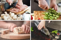 Cheffinger Aluminiumguss-Bratpfannen-Set Schwarz 3 Stück -Küchenbedarf Geschäft b42462d992b4a4fc4587d85ce1970c84