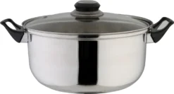 Topf-Set Kompakt, Edelstahl, 5-tlg. -Küchenbedarf Geschäft b4630b383881f14bdf45de0e281017f5