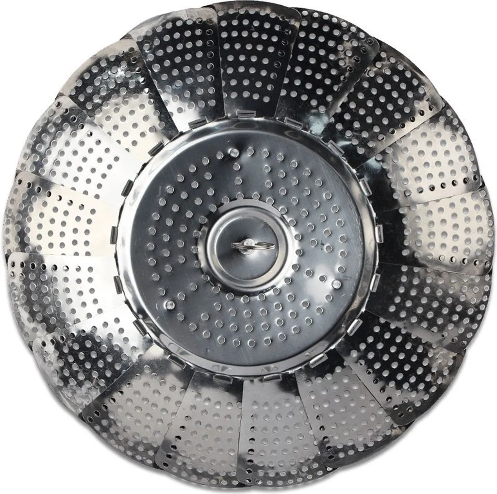 Edelstahl Dampfgareinsatz Dampfkorb, Ø 25cm Durchmesser, Dämpfeinsatz Dampfgarer Dampfgareinsatz Dünsteinsatz 5 Edelstahl Dampfgareinsatz Dampfkorb, Ø 25cm Durchmesser, Dämpfeinsatz Dampfgarer Dampfgareinsatz Dünsteinsatz – Bild 3