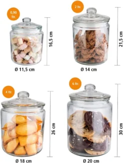 APS Vorratsglas -CLASSIC- /// Ø 14 Cm, H: 21,5 Cm, Volumen: 2 Liter /// Glas, Polyethylen /// 82251 12 APS Vorratsglas -CLASSIC- /// Ø 14 Cm, H: 21,5 Cm, Volumen: 2 Liter /// Glas, Polyethylen /// 82251 -Küchenbedarf Geschäft b5e11fbc7f3e6df3bf206523f2cb07fd