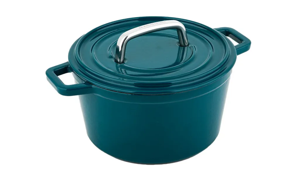 Gusseisen Kochtopf Schmortopf Bräter 14 Cm Ø Petrol CS Kochsysteme ALPEN Emailliert 4 Gusseisen Kochtopf Schmortopf Bräter 14 Cm Ø Petrol CS Kochsysteme ALPEN Emailliert – Bild 2