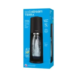 SodaStream TERRA Wassersprudler, Schwarz -Küchenbedarf Geschäft b758a2c316821545620fe55185860628