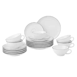 Seltmann Weiden Lido Black Line Tee-Set Groß 18-tlg. -Küchenbedarf Geschäft b82e49286320e9760b630fed9dc05c5c